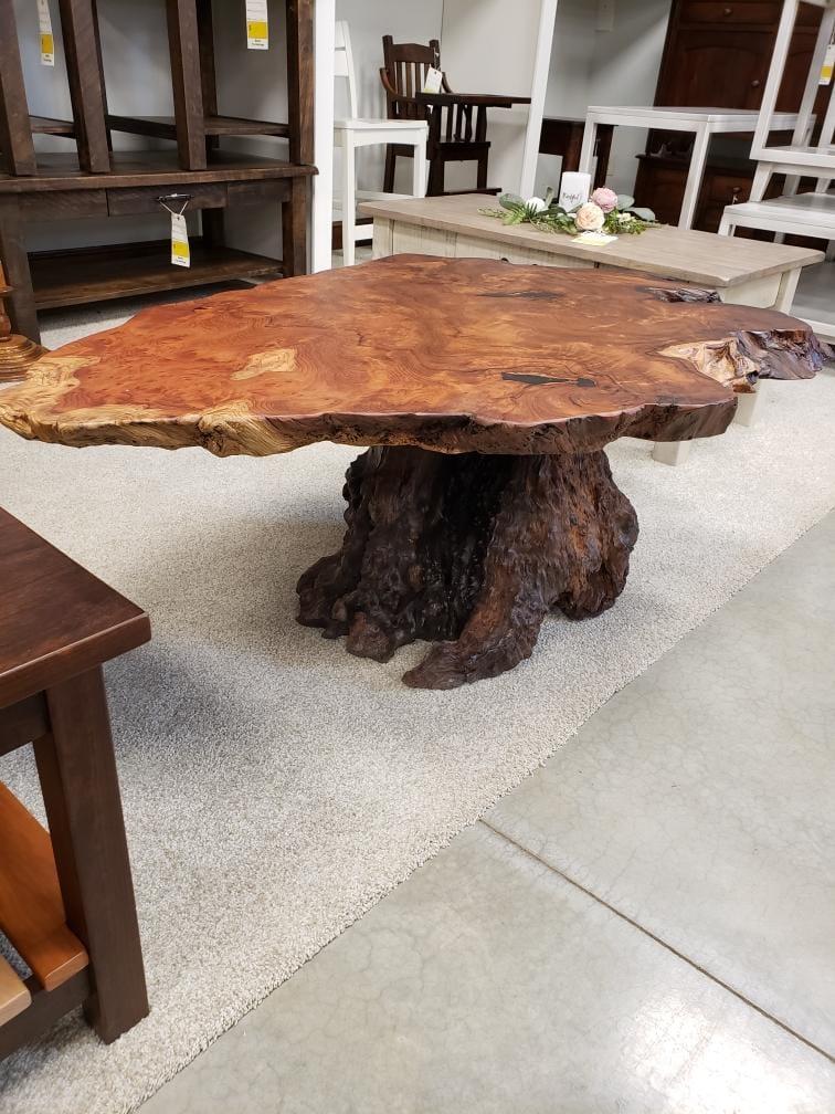live edge table