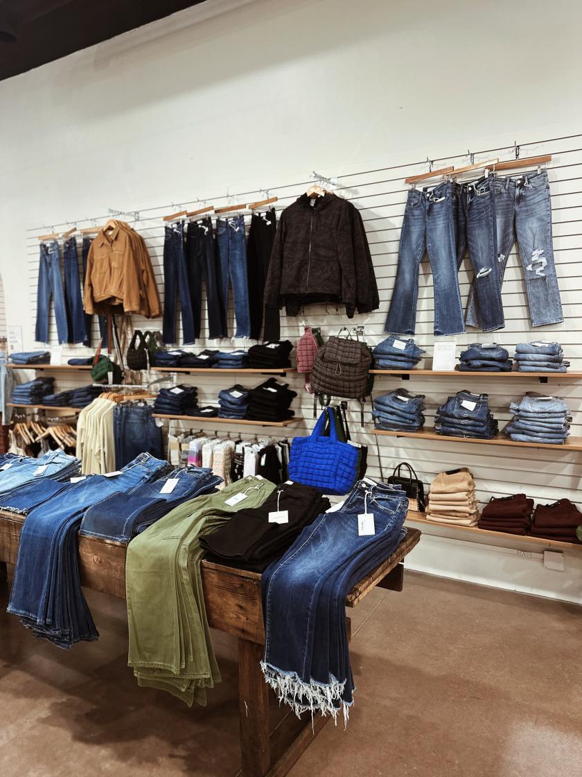 denim wall 