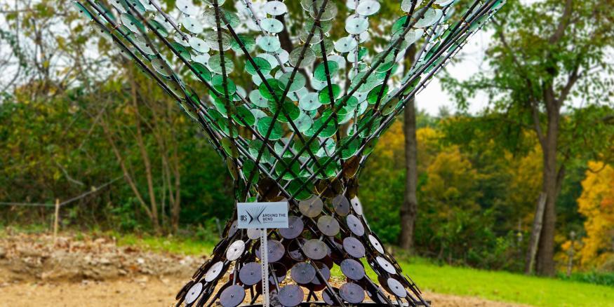 Exhibit at the Holmes County Open Air Art Museum