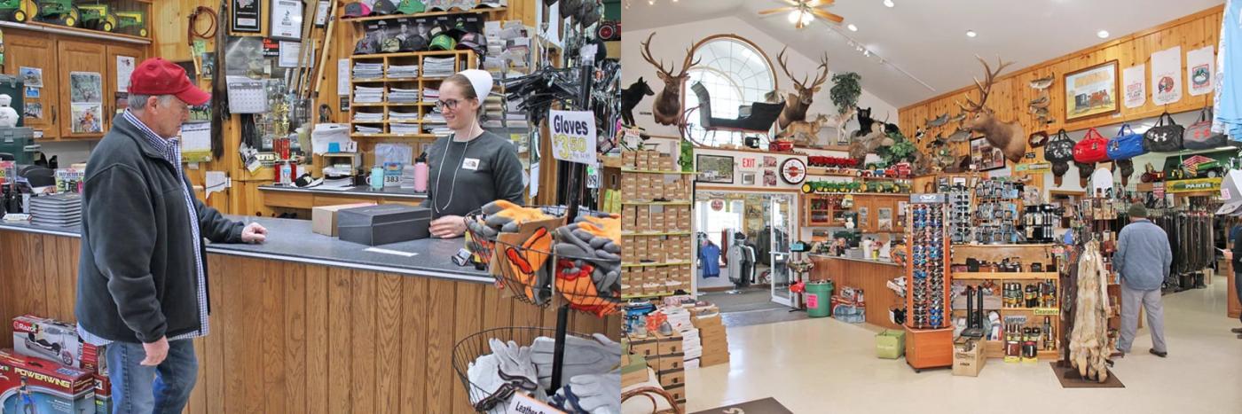 Interior of Charm Harness and Boot Shop