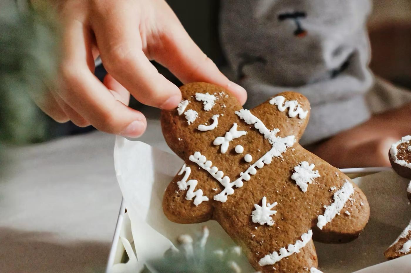 Gingerbread man cookie